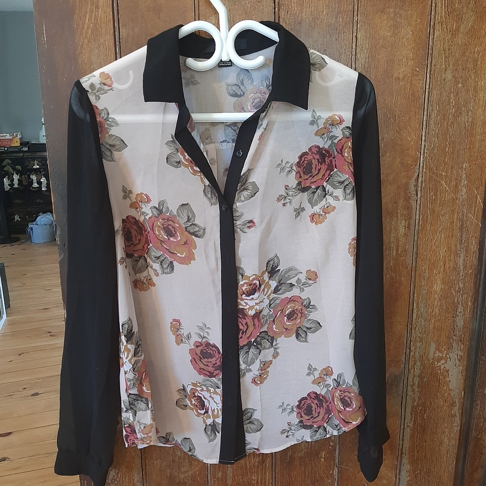 Forever 21 sheet button down